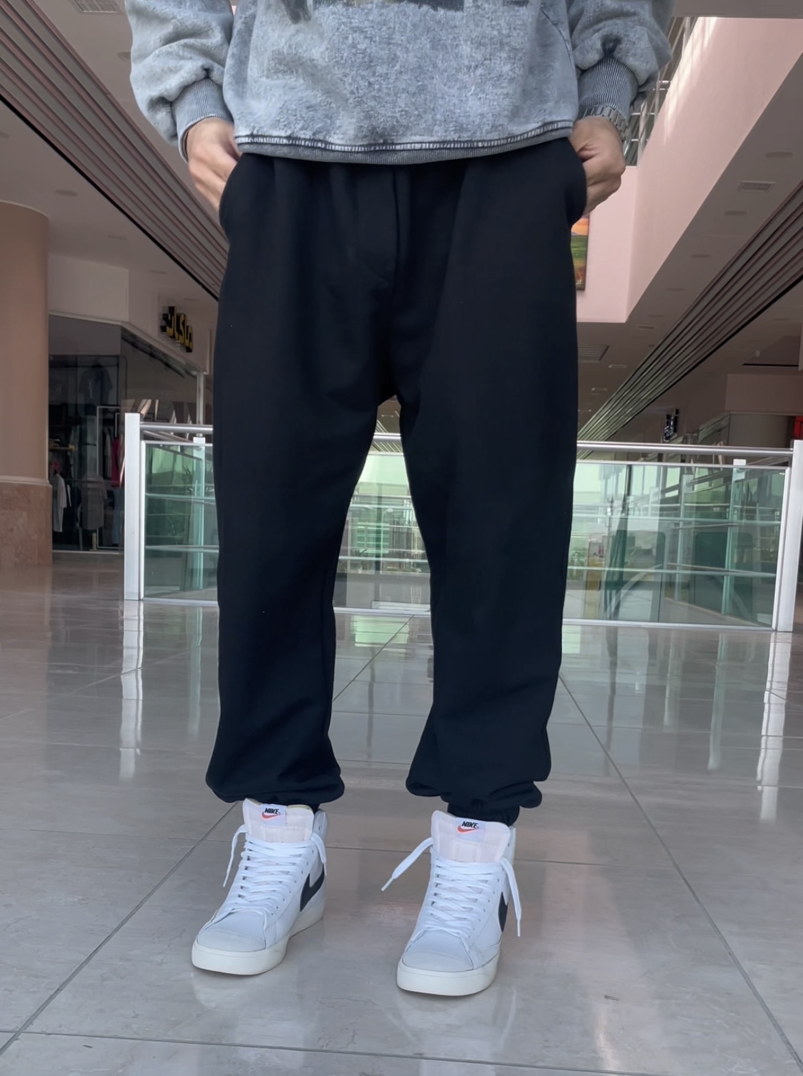 شلوار جاگر سه نخ پنبه(تو کرکی)